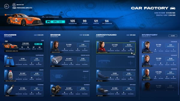 GT Manager screenshot