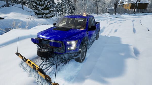 Snow Plowing Simulator screenshot
