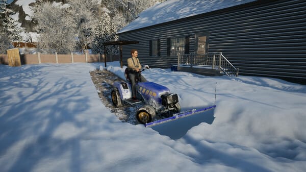 Snow Plowing Simulator screenshot