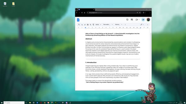 Desktop Fishing screenshot