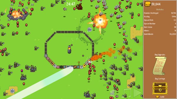 All Aboard! The Train Defense Express screenshot