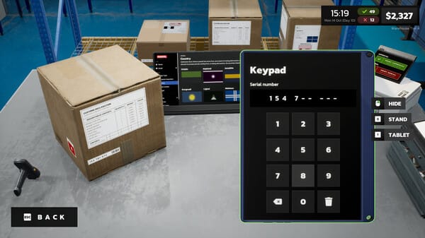 Parcel Simulator screenshot