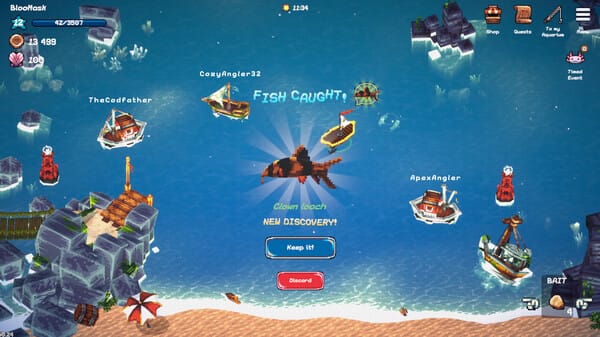 Tiny Aquarium: Social Fishkeeping screenshot