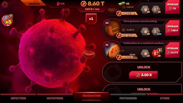 Patient Zero Pandemiс Simulator screenshot