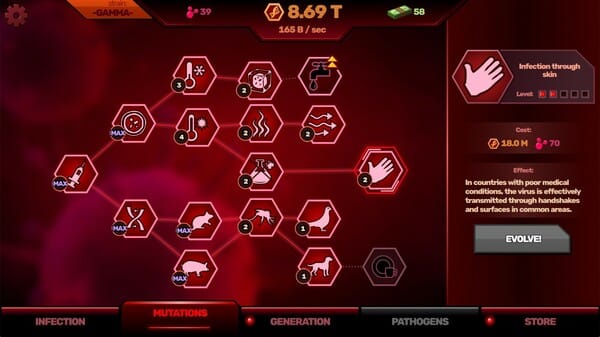 Patient Zero Pandemiс Simulator screenshot