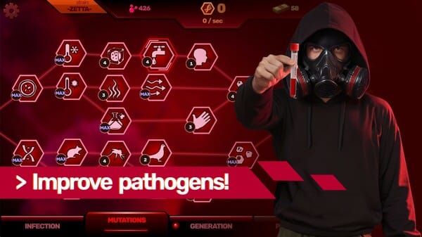 Patient Zero Pandemiс Simulator screenshot