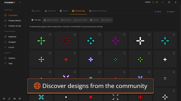 Crosshair X screenshot